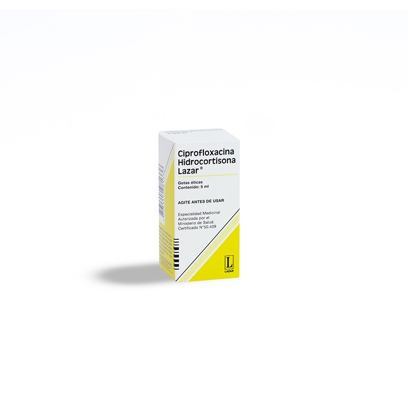 CIPROFLOXACINA HIDROCORTISONA LAZAR