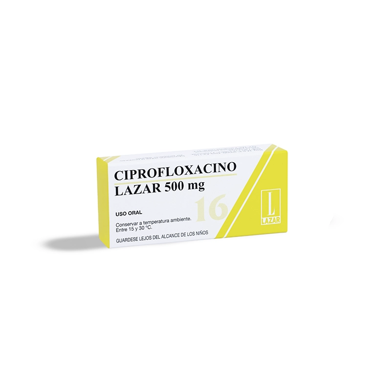 CIPROFLOXACINO LAZAR 500 mg